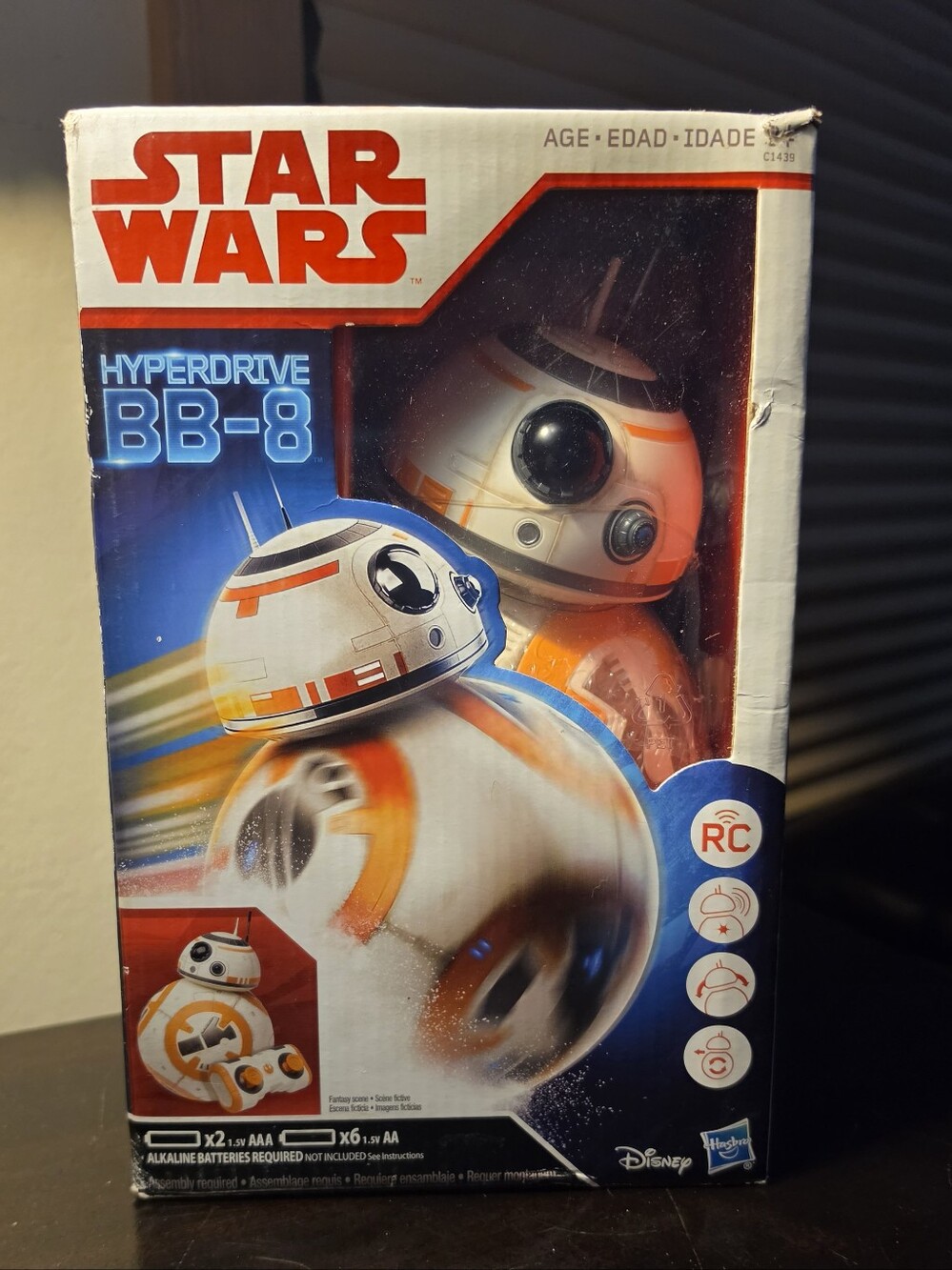 Star Wars Hyperdrive BB-8 Remote Control Droid - New In BOX, NEVER OPENED